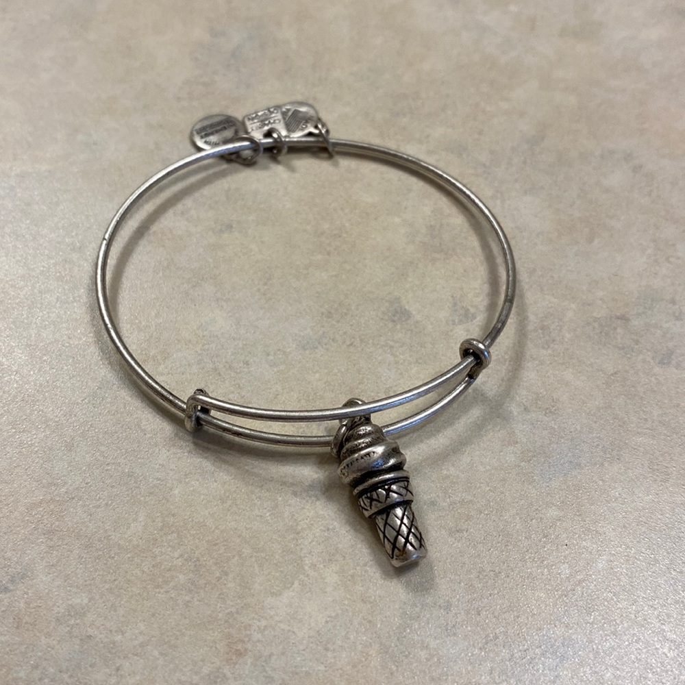 Alex and Ani Ice Cream Cone Charm Bracelet